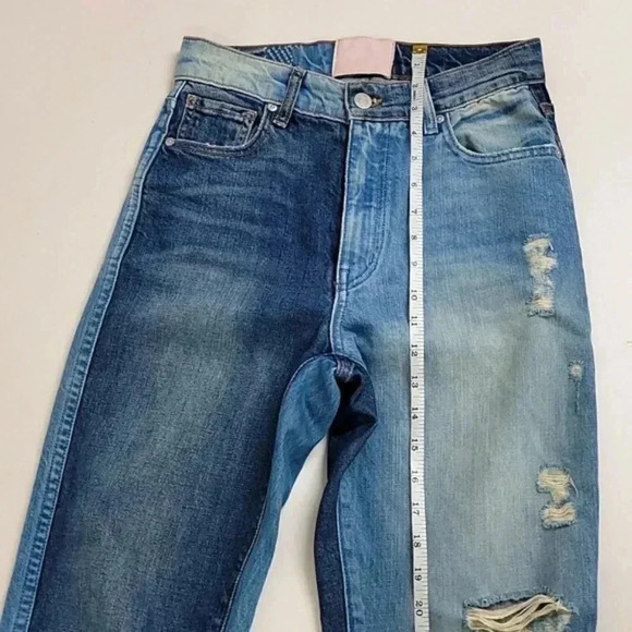 REVICE Blue High Rise Jeans - Picture 4 of 13